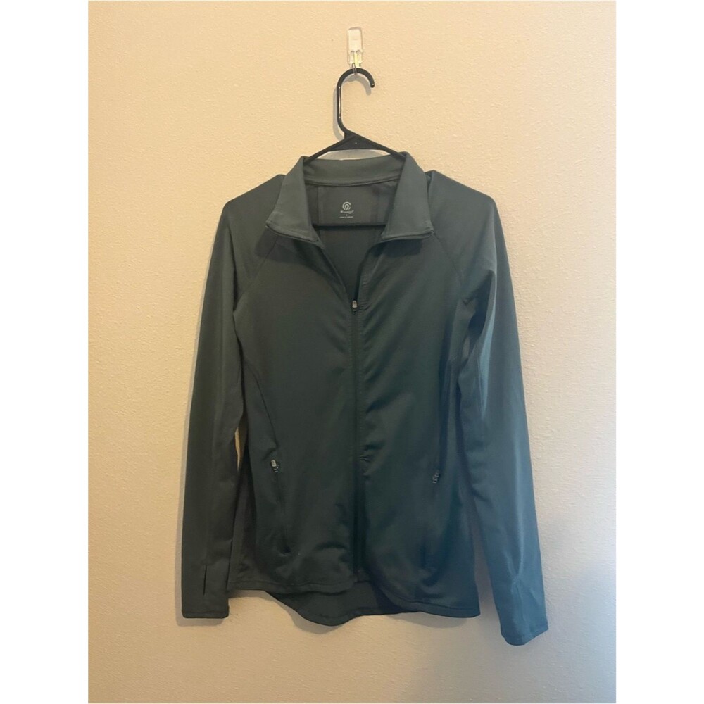 Champion Forest Green Zip Athletic Jacket